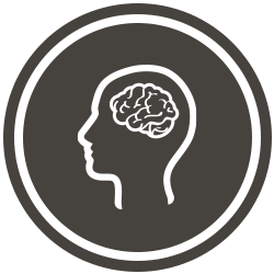 Brown Neuro Icon